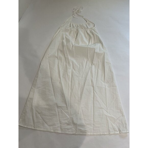 Deiji Studios Halter Dress in White - Picture 2 of 3